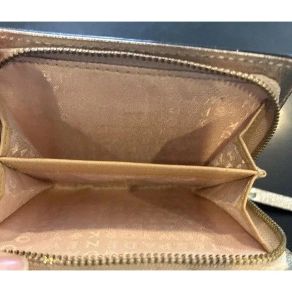 Kate Spade Wellesley Tellie Zip Around Wallet Metallic Gold